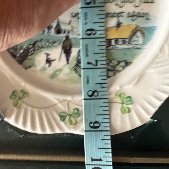 Authentic Belleek Irish Blessing Plate - Picture 7 of 8